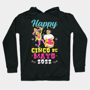 Happy Cinco De Mayo 2022 Mexican Hat Sombrero Hoodie